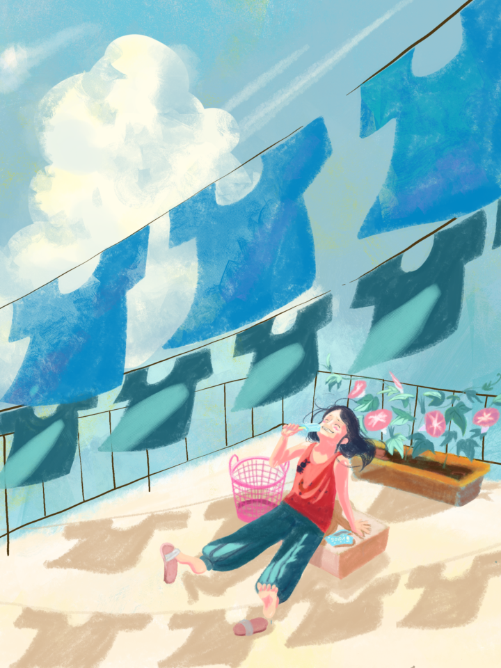 夏のイラスト Mikamiayuko S Illustration